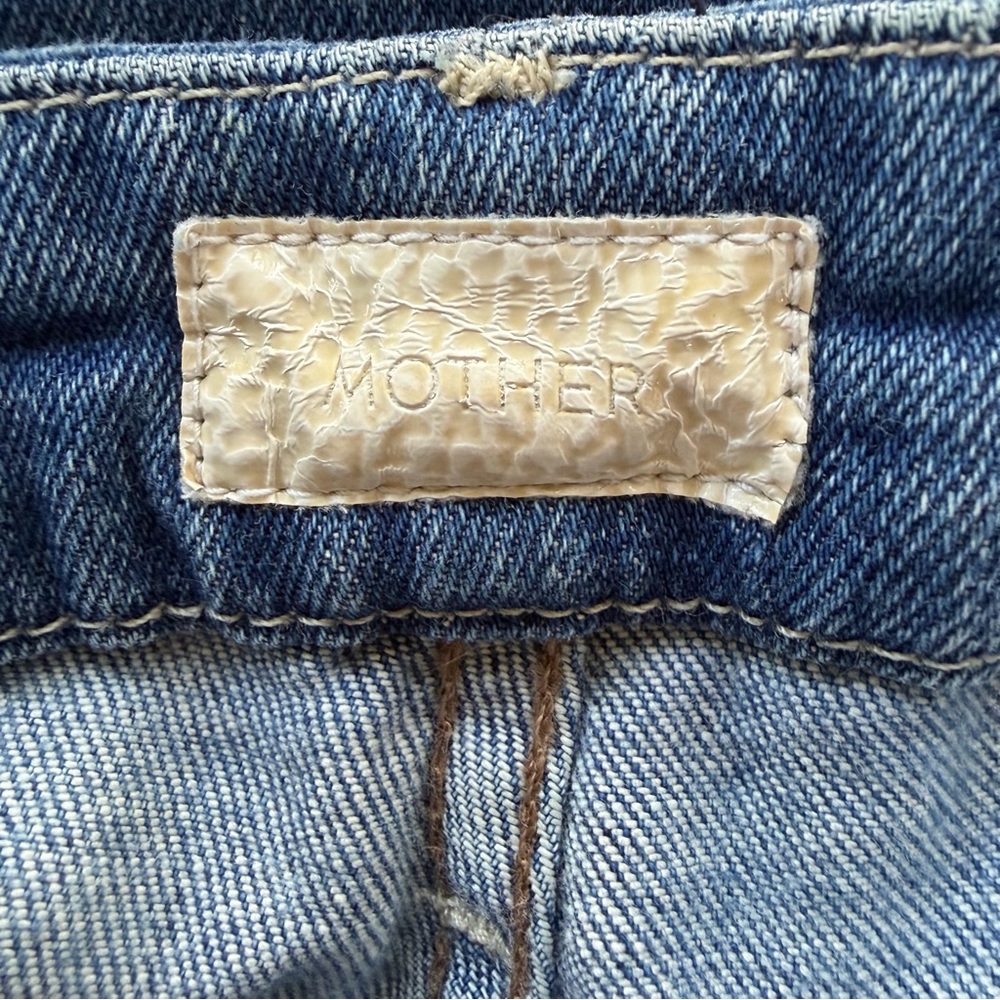 MOTHER‎ Looker Crop High Waist Skinny Jeans 26 Snipping Stones - Picture 9 of 13